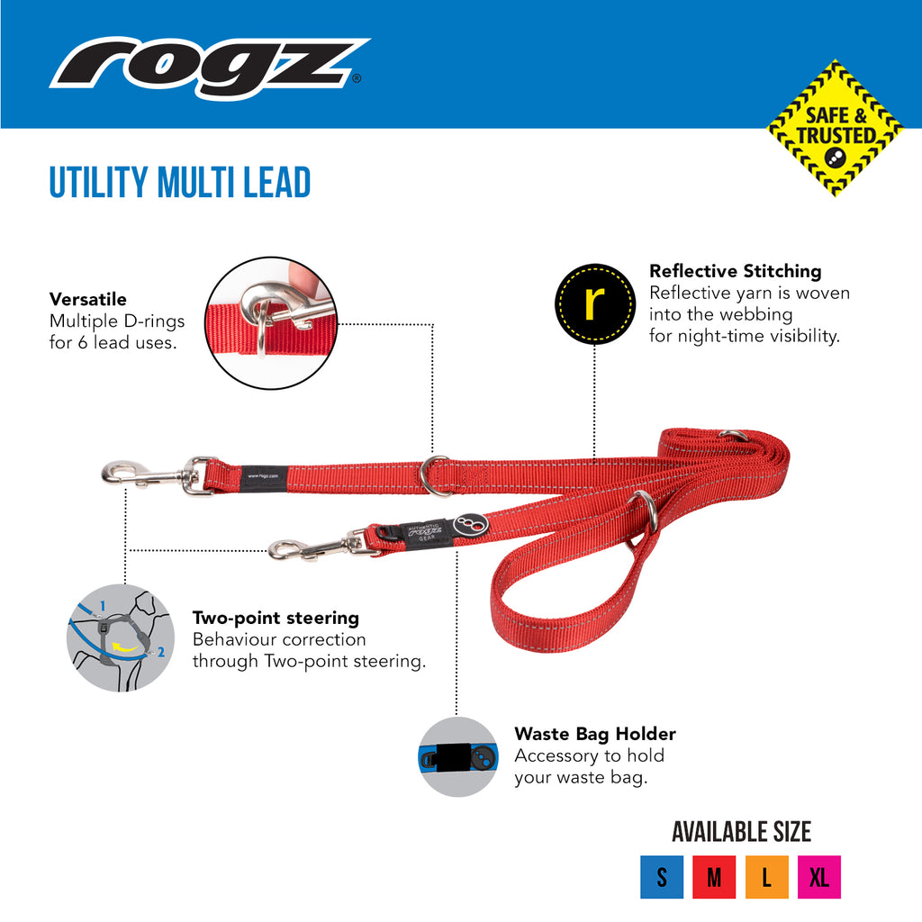 Rogz Multi Purpose Leash