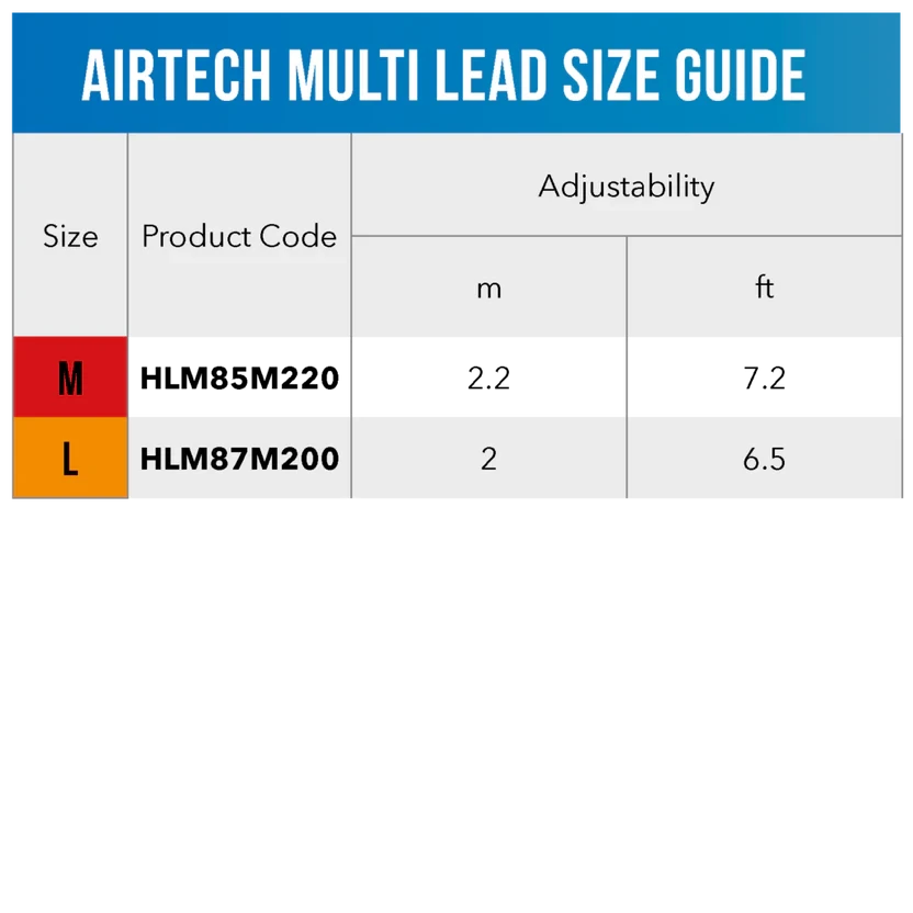 AirTech Dog Multi Lead