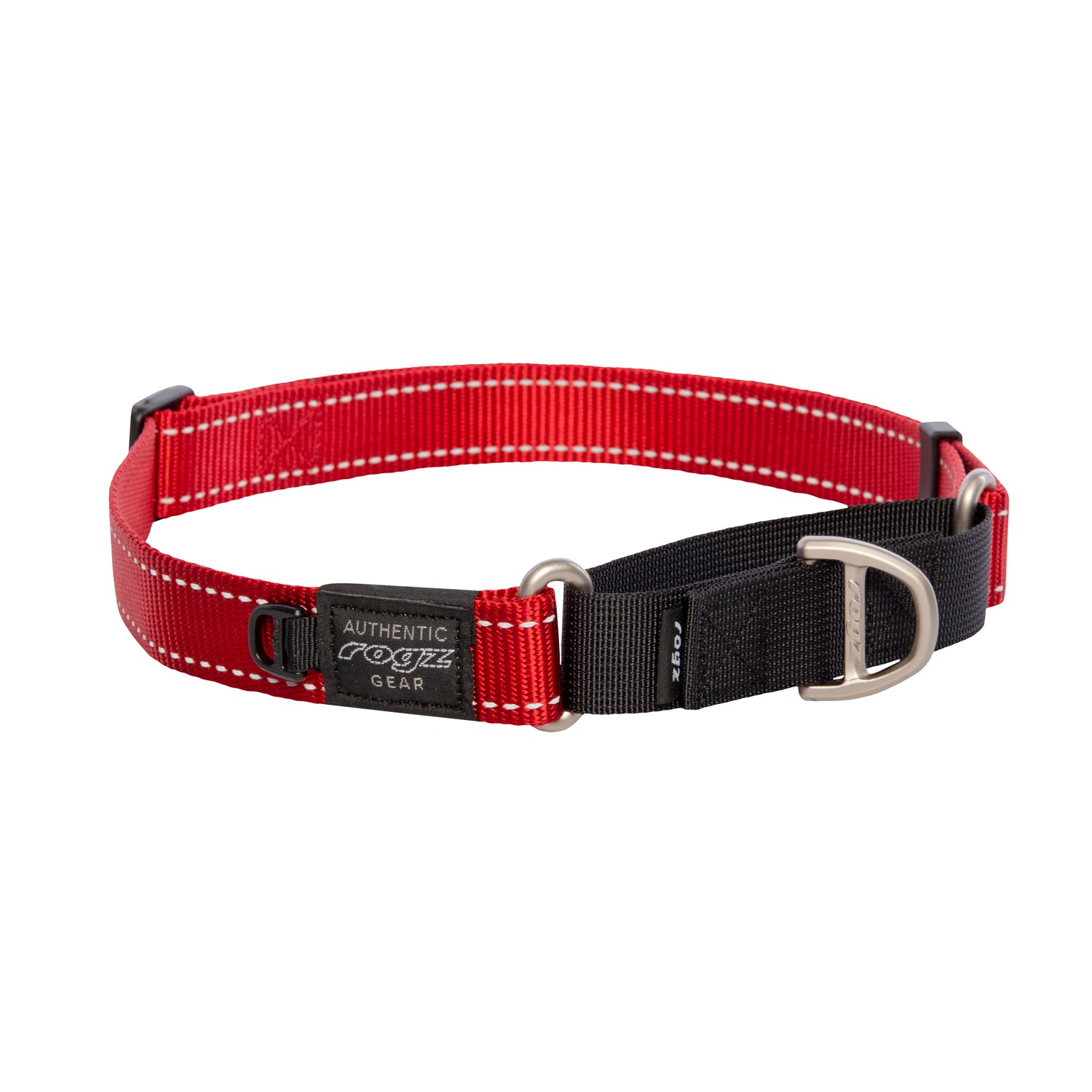 Rogz Control Martingale Web Collar X-Large- Red