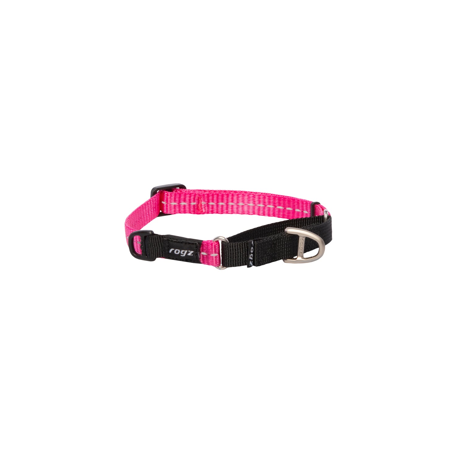Rogz Control Martingale Web Collar Small- Pink