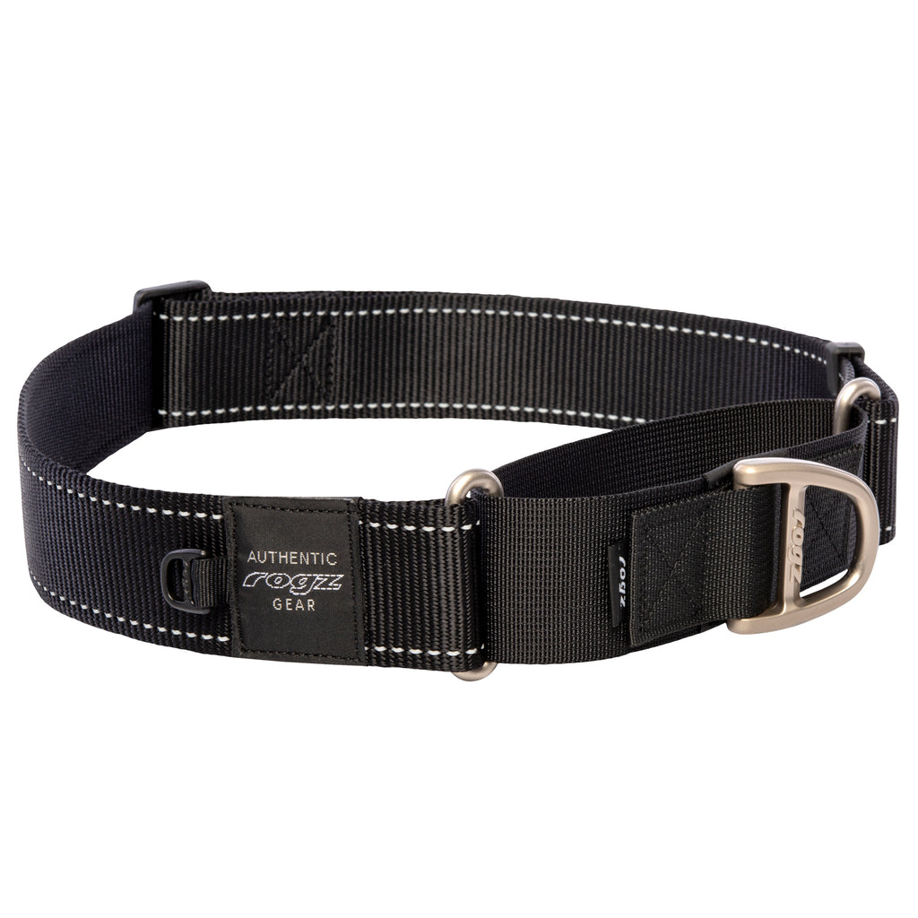 Rogz Control Martingale Web Collar XX-Large- Black