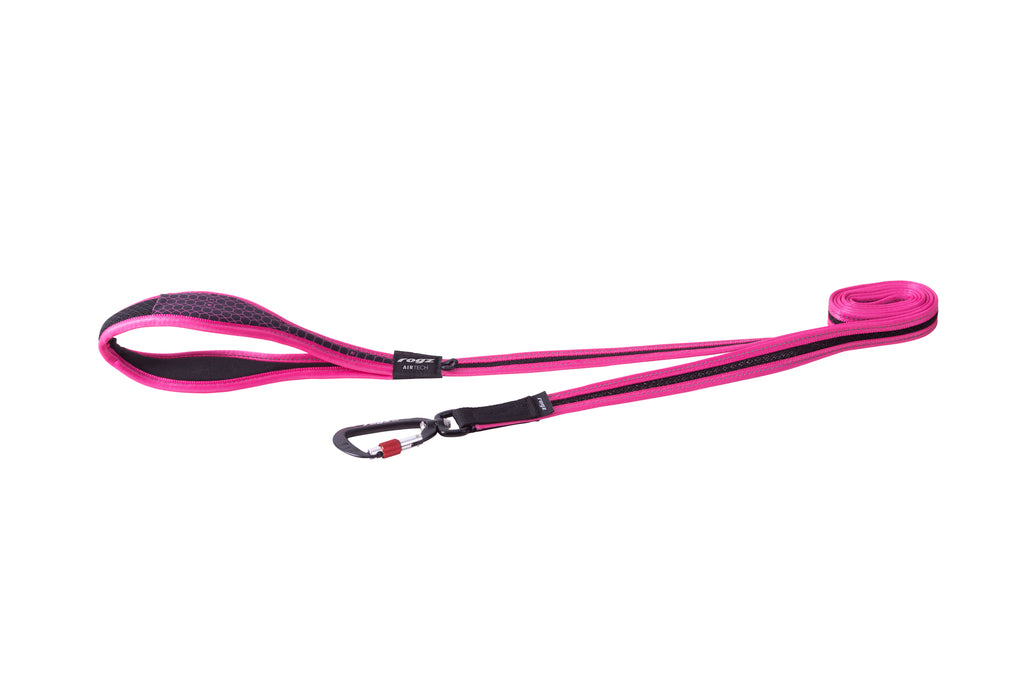 AirTech Classic Dog Leash Medium- Sunset Pink