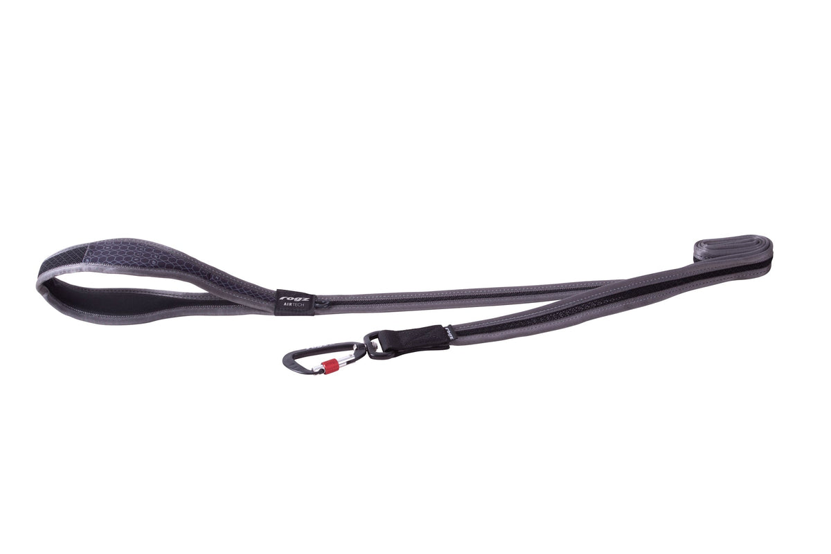 AirTech Classic Dog Leash Large- Platinum Gray