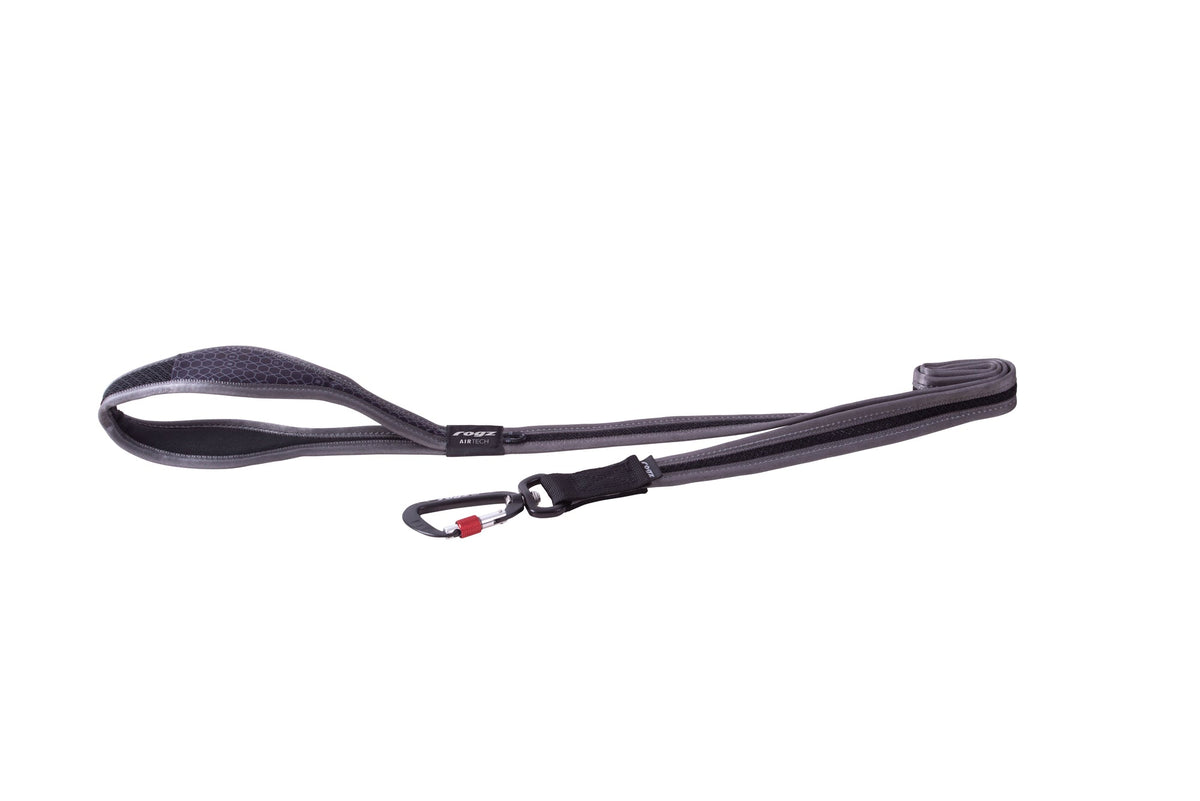 AirTech Classic Dog Leash X-Large- Platinum Gray