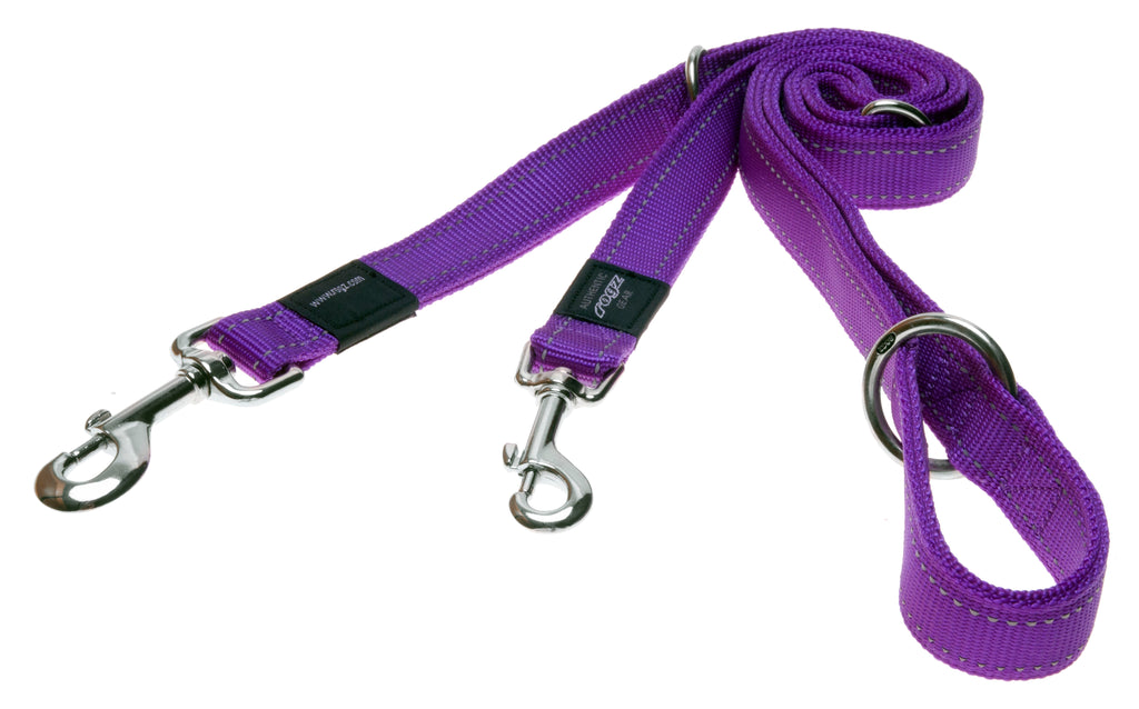Multi Purpose Leash Large- Purple