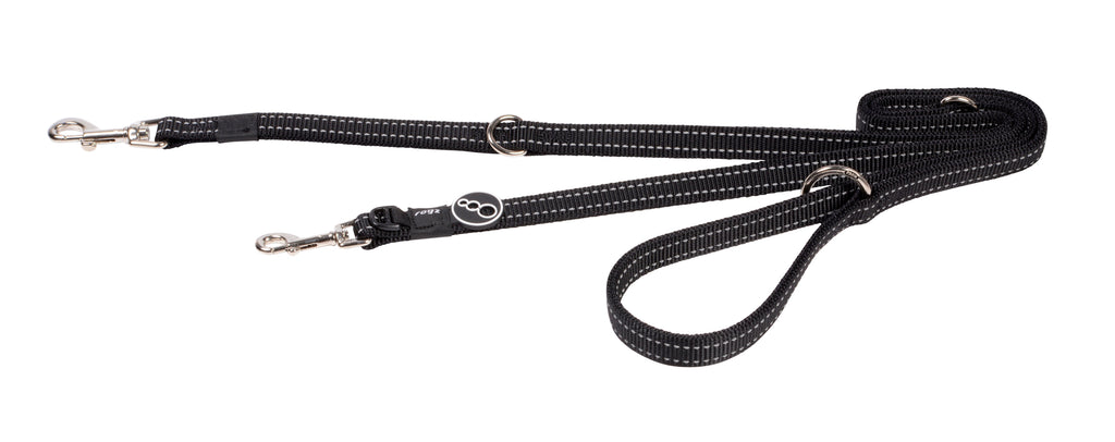 Multi Purpose Leash Medium- Black