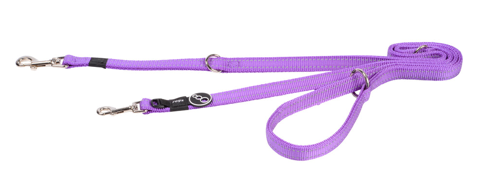 Multi Purpose Leash Medium- Purple