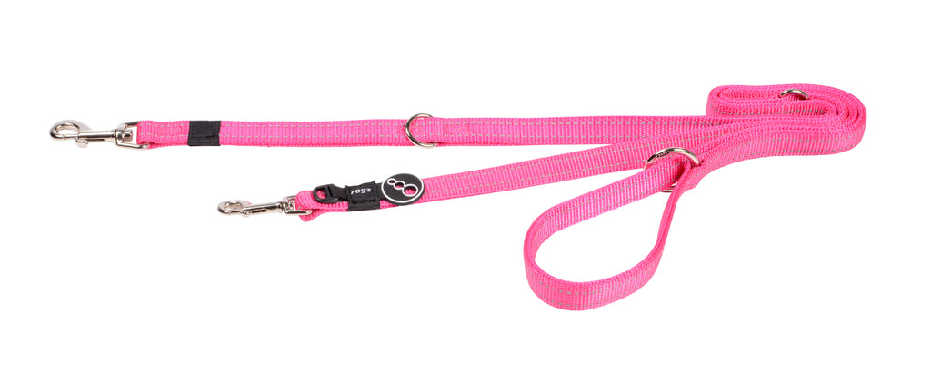 Multi Purpose Leash Medium- Pink
