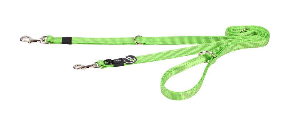 Multi Purpose Leash Medium- Lime