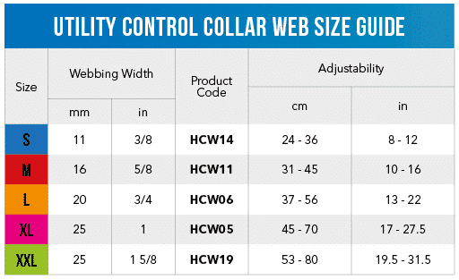 Rogz Control Martingale Web Collar