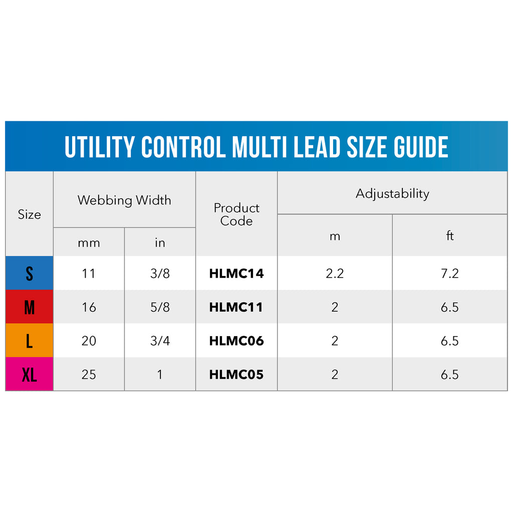 Rogz Control Multi-Leash
