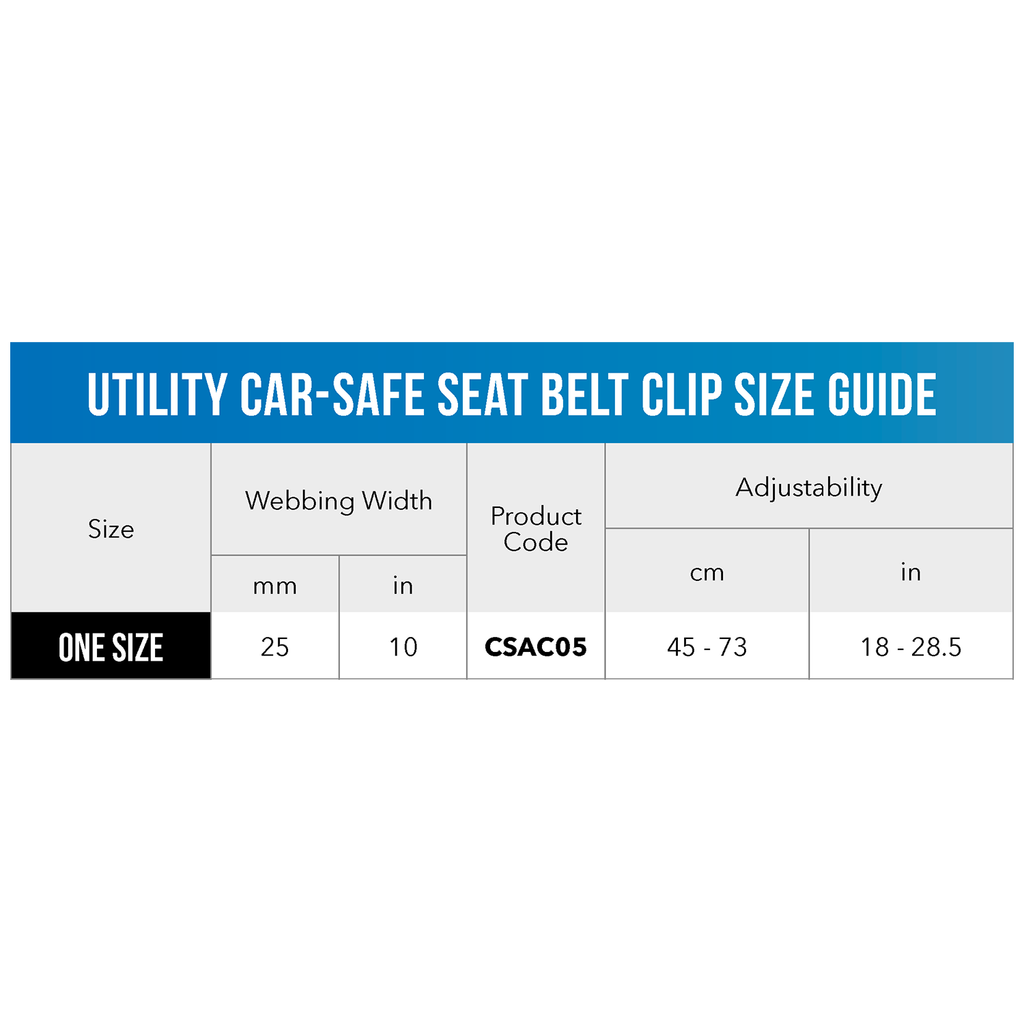 Rogz Dog Car Seat Belt Clip