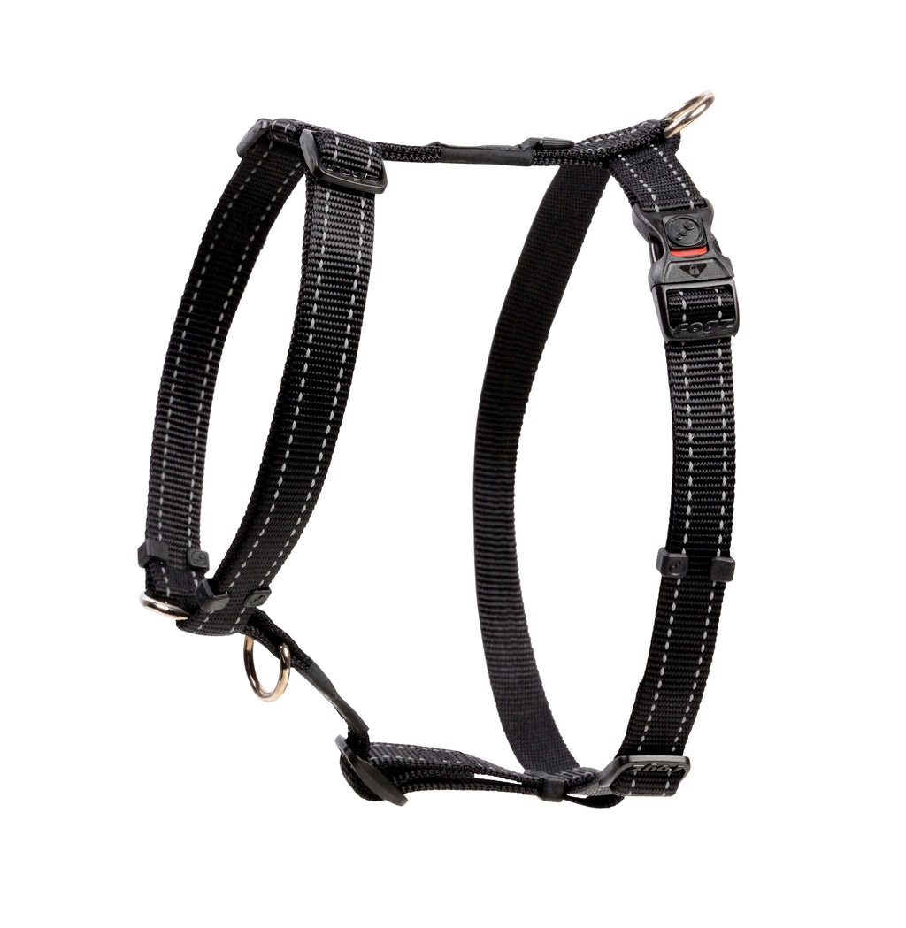 Classic Dog H-Harness X-Large- Black