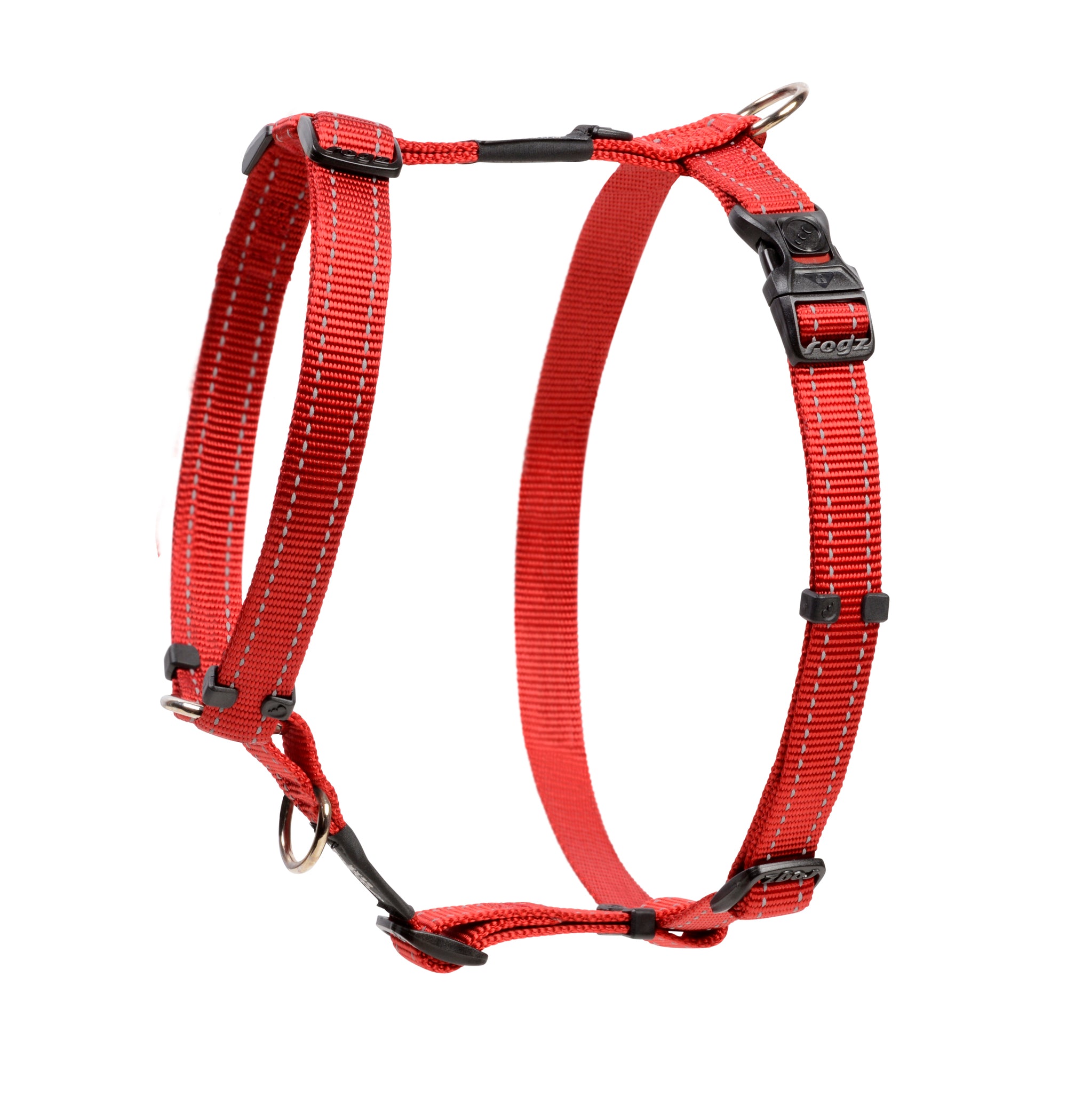 Classic Dog H-Harness Large- Red