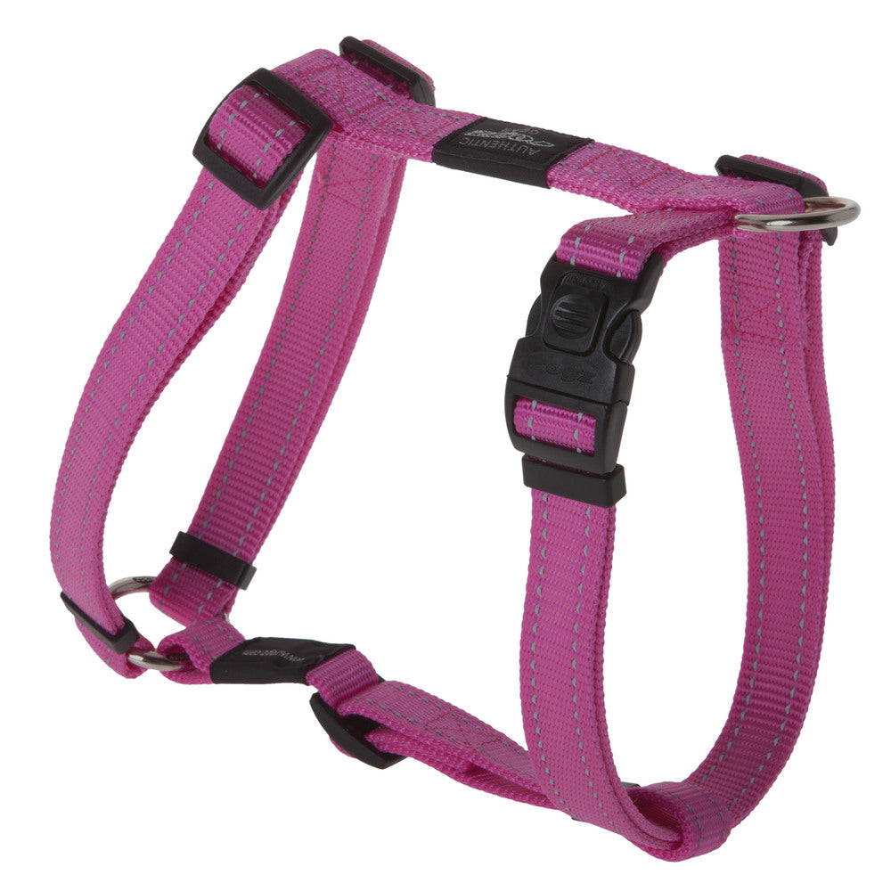 Classic Dog H-Harness Large- Pink