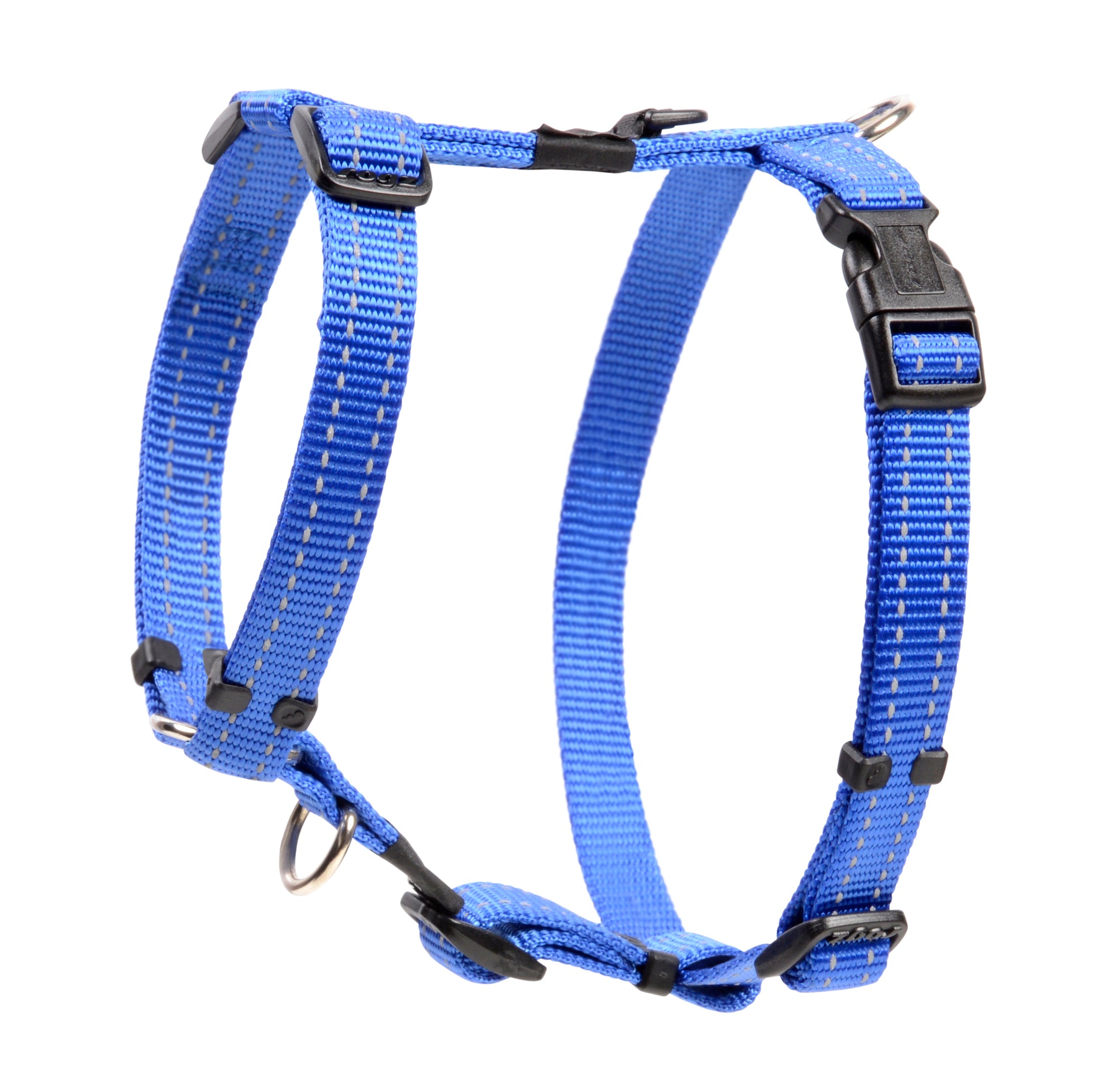 Classic Dog H-Harness Medium- Blue