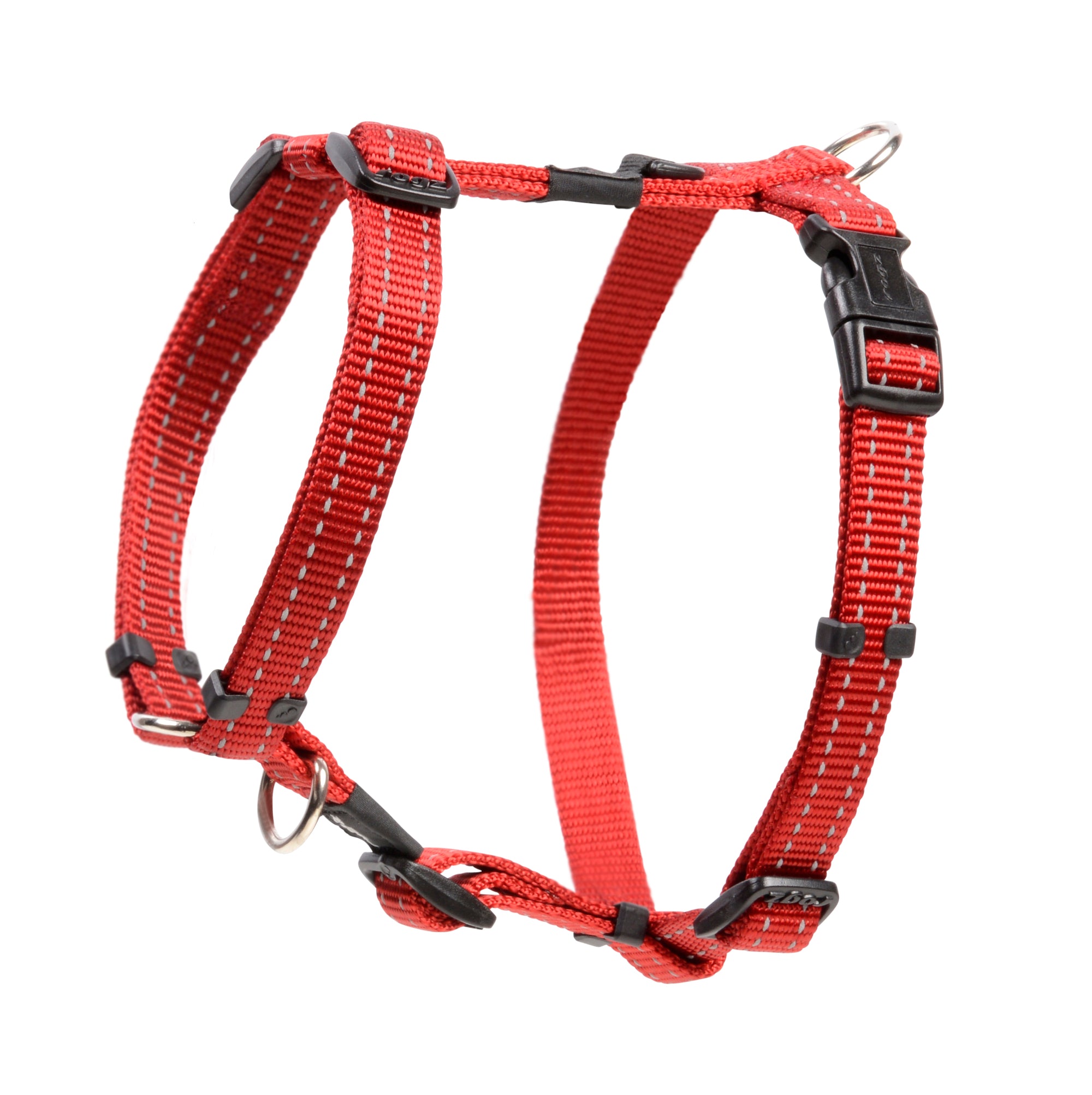 Classic Dog H-Harness Medium- Red