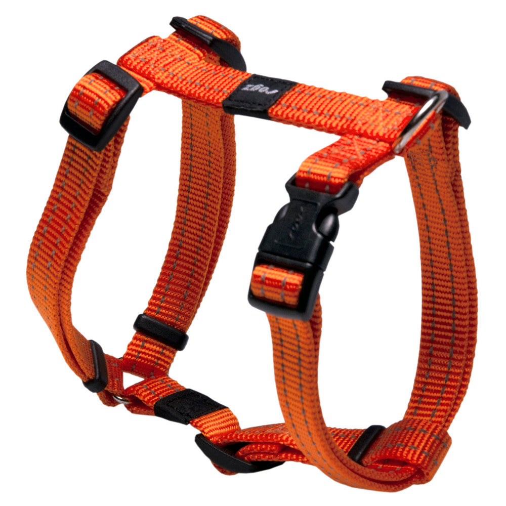 Classic Dog H-Harness Medium- Orange