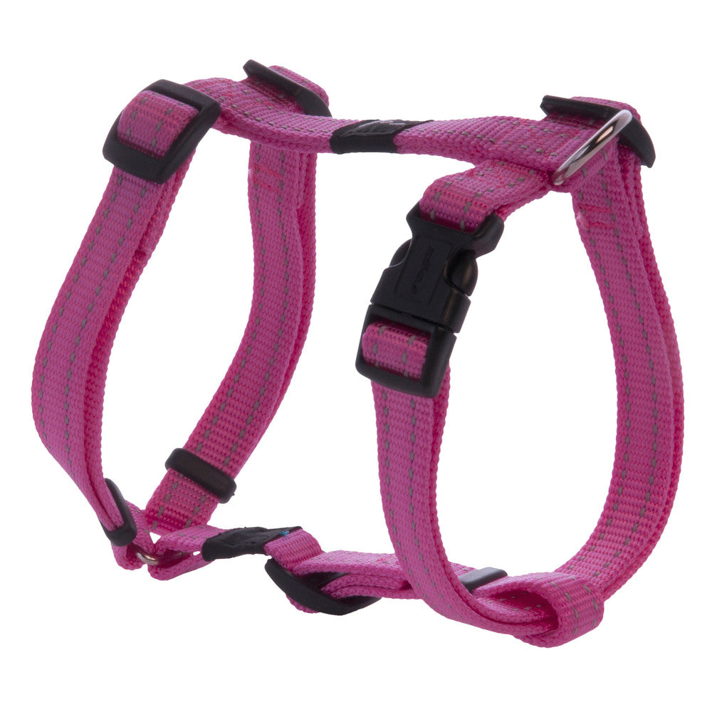 Classic Dog H-Harness Medium- Pink