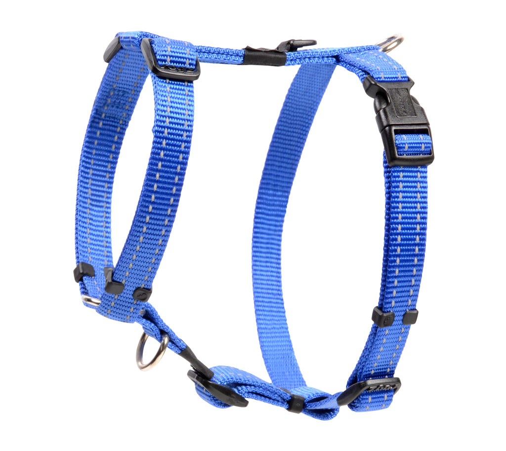 Classic Dog H-Harness Small- Blue