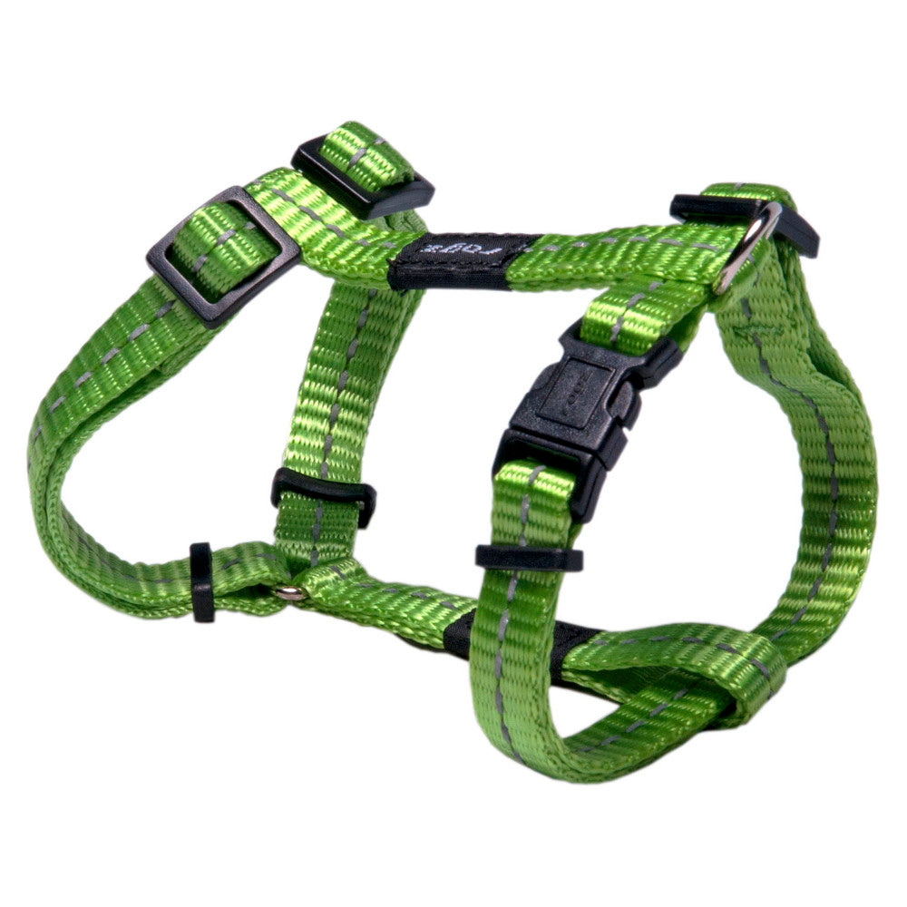 Classic Dog H-Harness Small- Lime