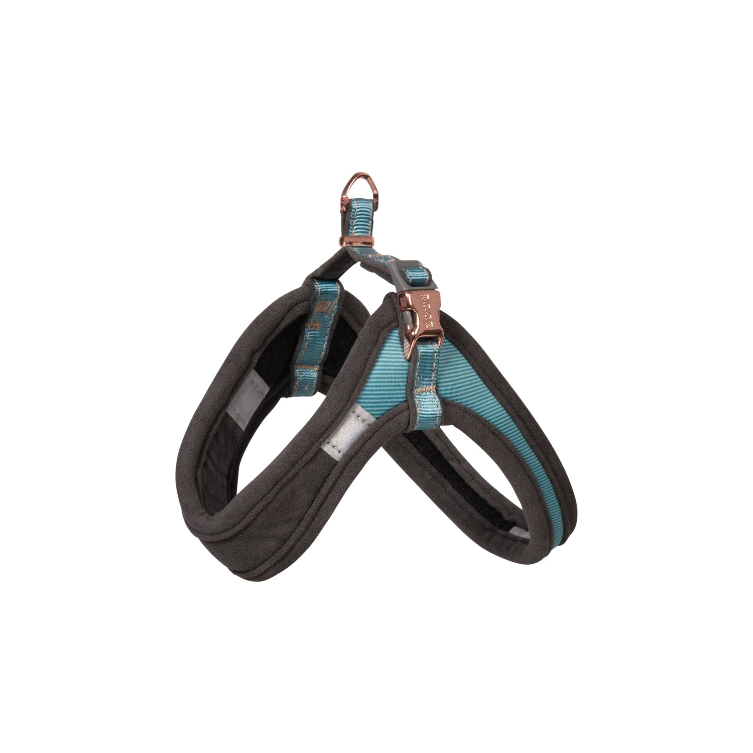 Rogz Urban Fast Fit Adjustable Harness X SMALL/ SMALL fits chest 12-14in- Turquoise Moon
